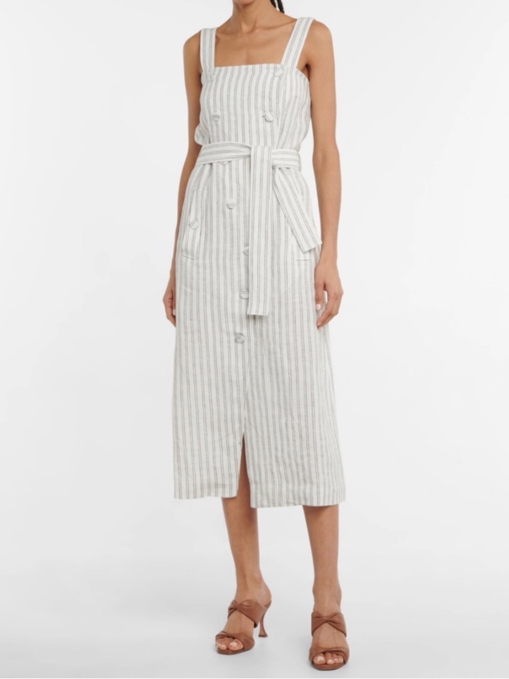 Altuzarra $1,495 Audrey Linen dress Size 40
